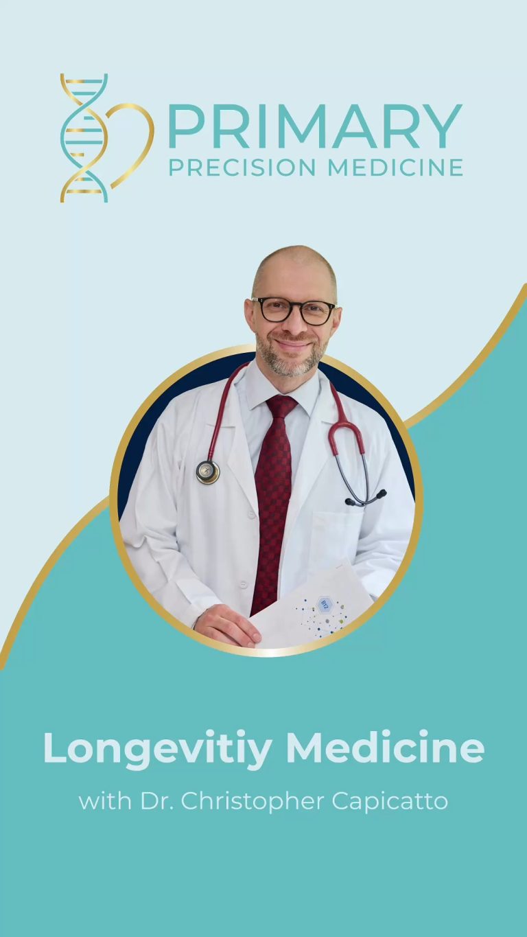 Read more about the article As a longevity doctor, Dr. Christopher Capicotto DO believes in three main goals to optimizing health