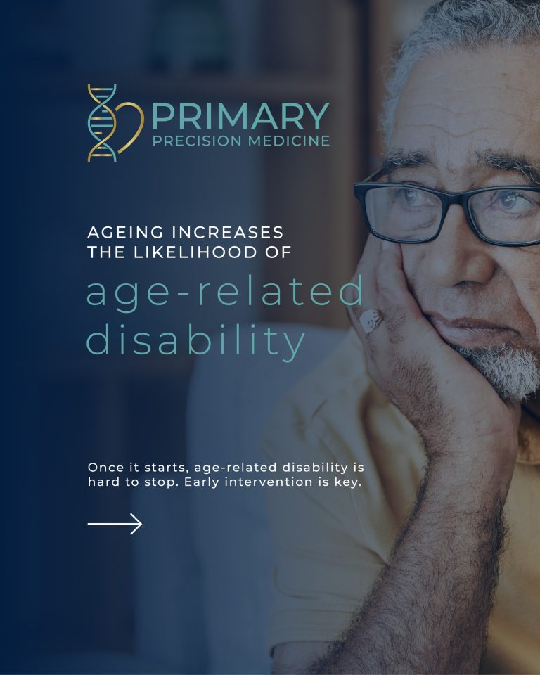 Read more about the article Ageing increases the likelihood of age-related disability