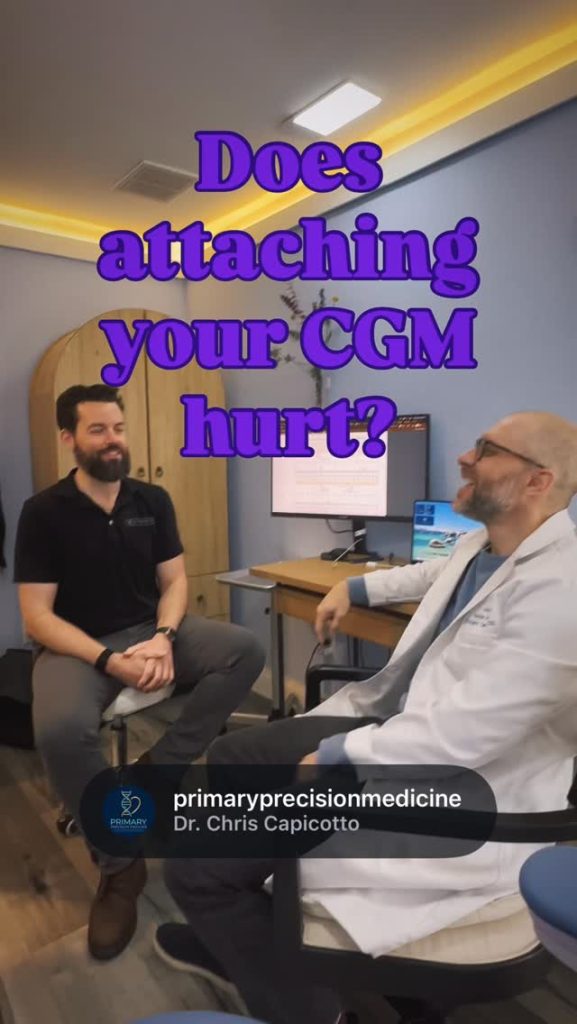 Glucose monitoring gives us insight into your metabolic patterns