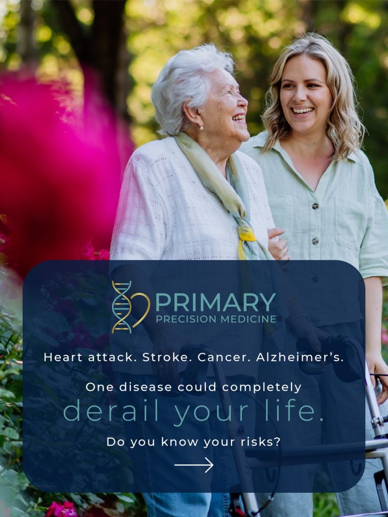 Heart attack. Stroke. Cancer. Alzheimer’s...