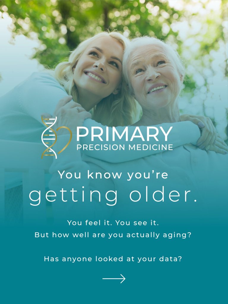 You know you’re getting older. You feel it, and sometimes you can see it